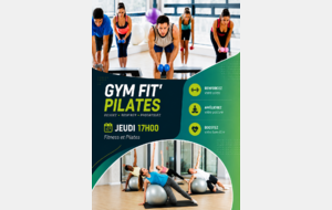 Gym FIT' PILATES dès 15 ans