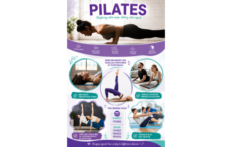 PILATES dès 15 ans
